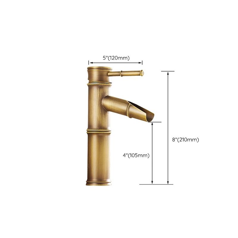 LoungeYard | Country House Style Basin Mixer Single Hole Bathroom Fitting — product view 5