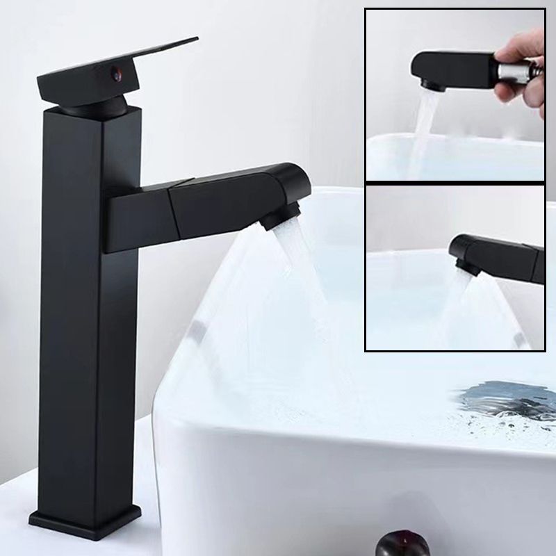 LoungeYard | Lever handle faucet Contemporary pull-out faucet for the bathroom — product view 7