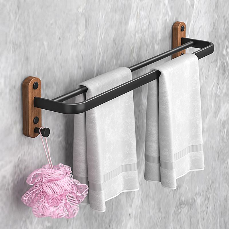 LoungeYard | Metal and wood bathroom accessories as a single piece or as a set without drilling — product view 4