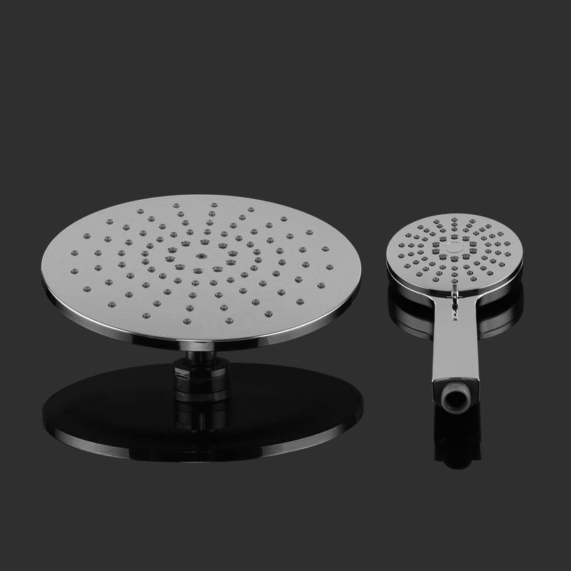 LoungeYard | Ceiling and wall mounted showerhead combination round chrome spray head — product view 4