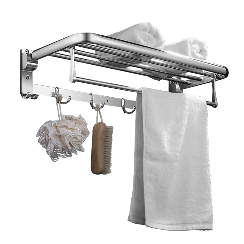 LoungeYard | Modern Stainless Steel Bathroom Shelf Paper Holder Bathroom Accessories Set — product view 2