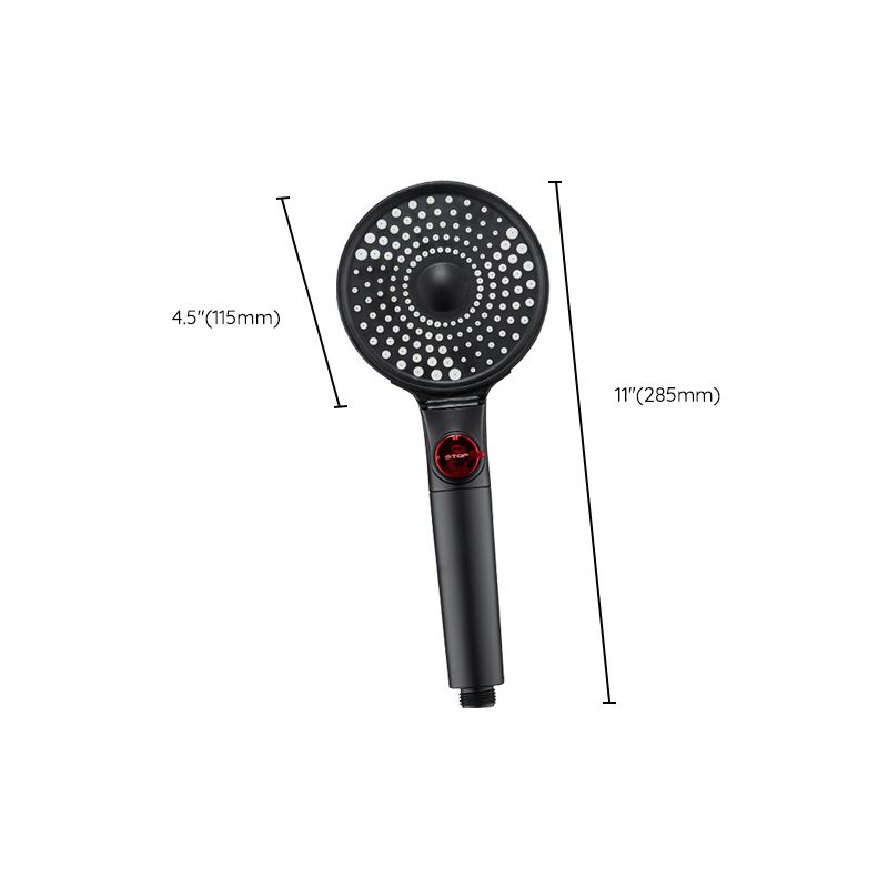 LoungeYard | Modern Plastic Shower Head Adjustable Water Flow Handheld Shower Head — product view 2