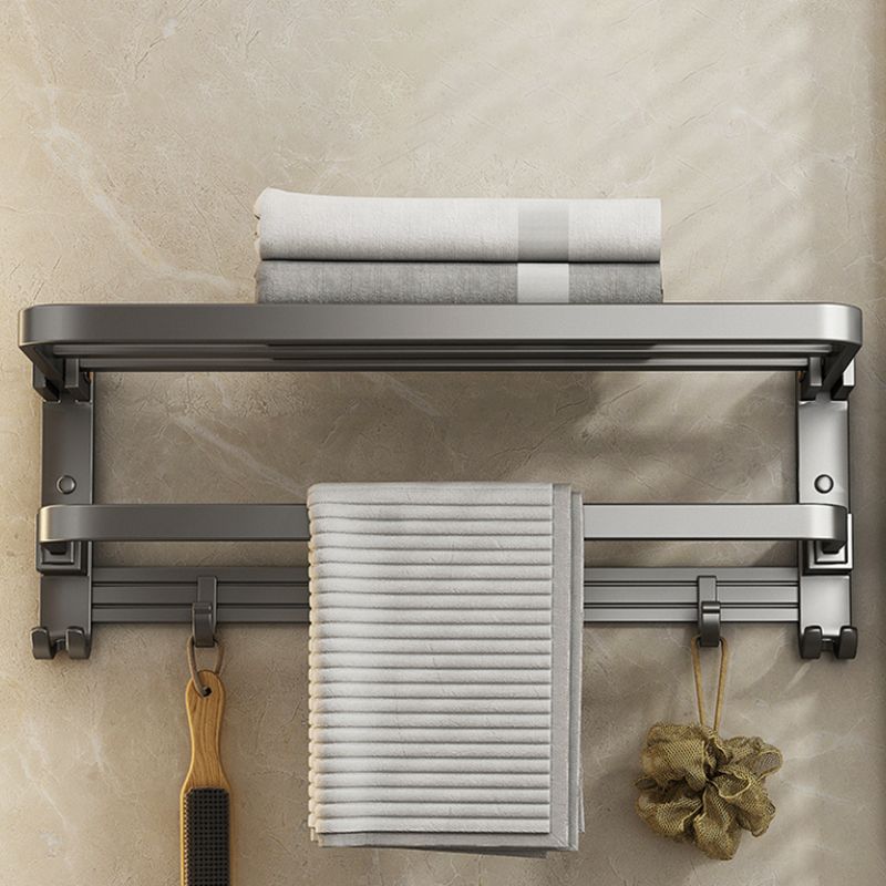 LoungeYard | Modern Towel Bar Bathroom Set Bathroom Shelf Bathroom Accessory Kit — product view 2