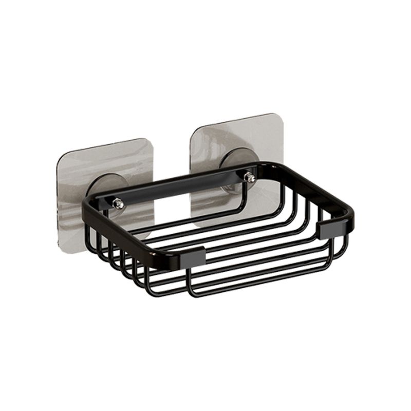 LoungeYard | Modern Bathroom Accessory Set Shelf Black/Silver/Grey Bathroom Accessories Set — product view 7