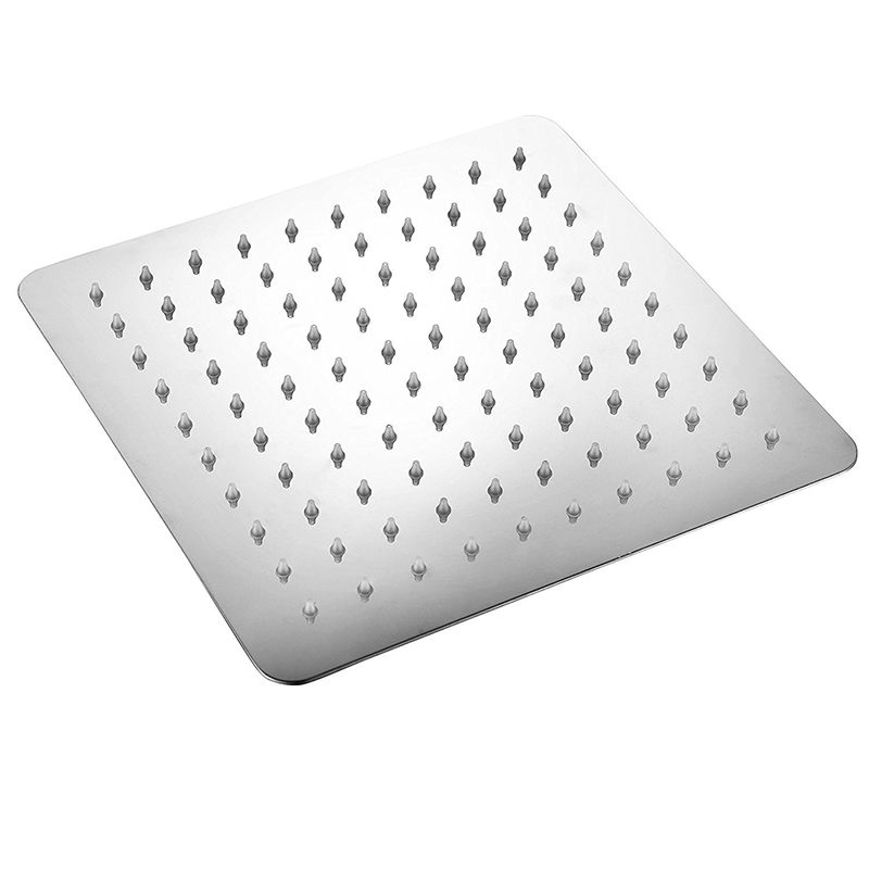 LoungeYard | Contemporary Shower Combination Dual Shower Head Ceiling Mounted Metal Square Shower Head — product view 3
