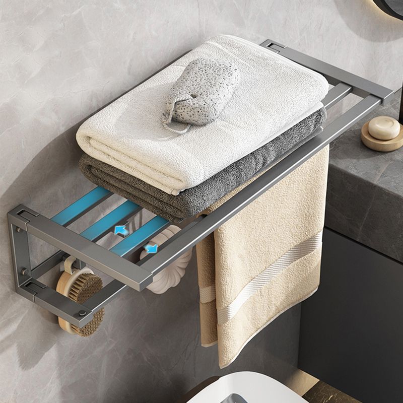LoungeYard | Modern Bathroom Accessory Set Gray Bathroom Accessories Hardware Set — product view 5