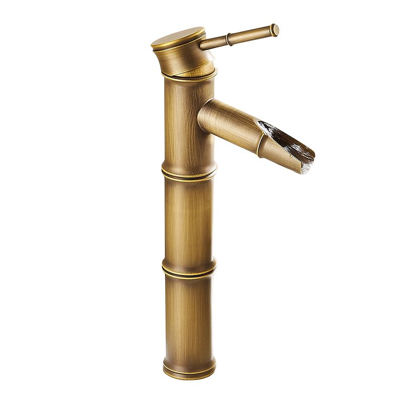 LoungeYard | Country style single hole basin faucet with a lever handle — product view 6
