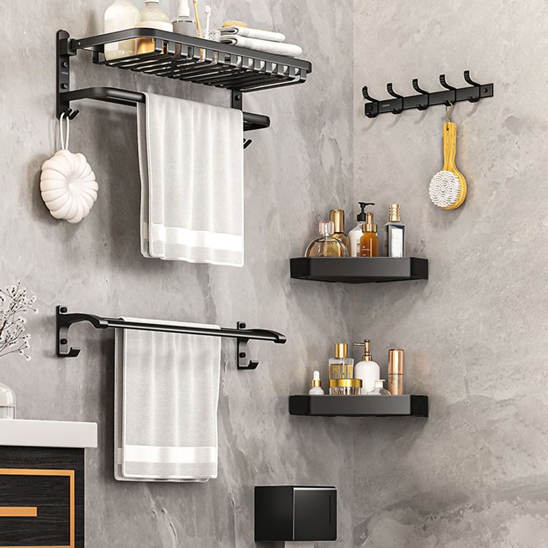 LoungeYard | Traditional black bathroom accessories individually or in a set — product view 6