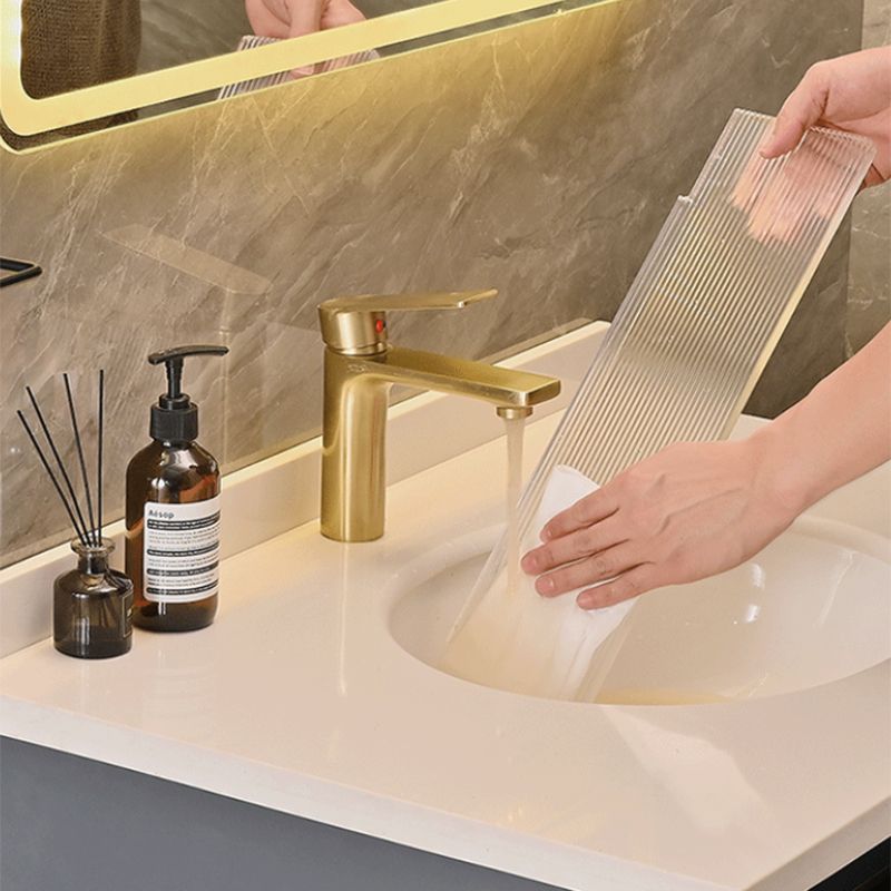 LoungeYard | Modern Bath Accessories Set Black Towel Bar Bath Shelf Bathroom Fixtures Set — product view 2
