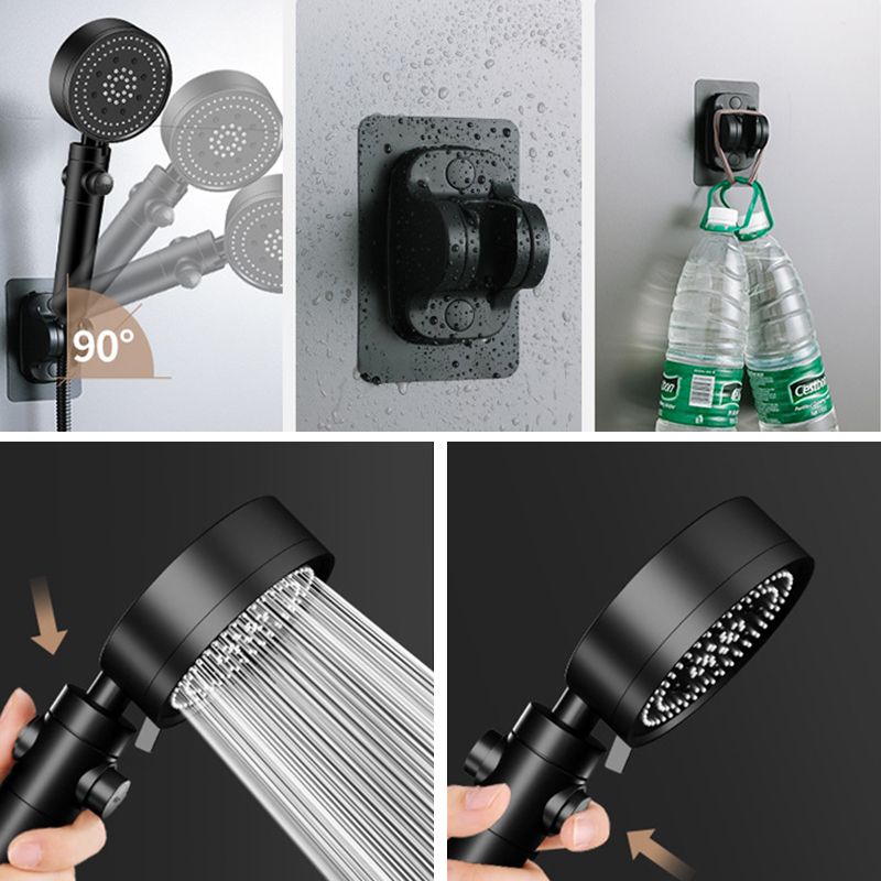 LoungeYard | Adjustable Water Flow Shower Head Combination 5 Spray Patterns Handheld Shower — product view 6