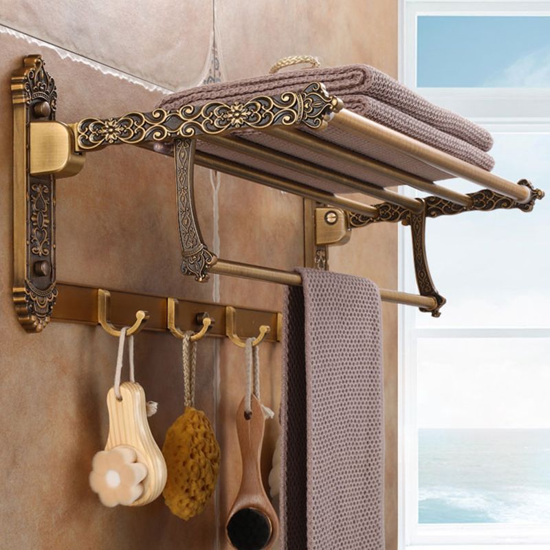 LoungeYard | Brass Accessories Hardware Set Traditional Bathroom Accessories Hardware Set — product view 5