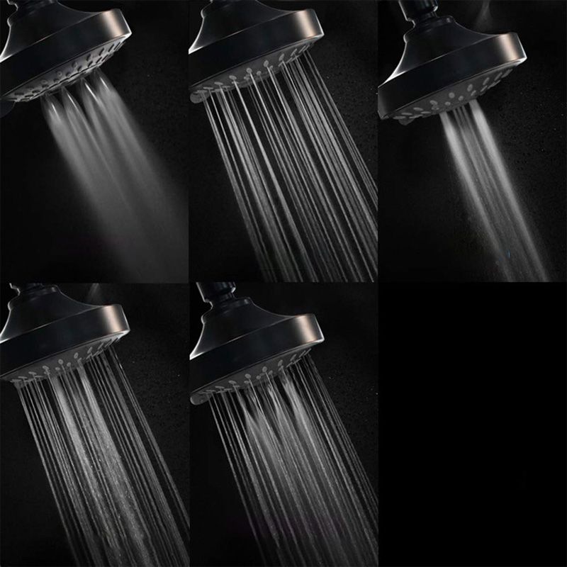 LoungeYard | Round metal shower head Traditional adjustable spray pattern shower head — product view 3