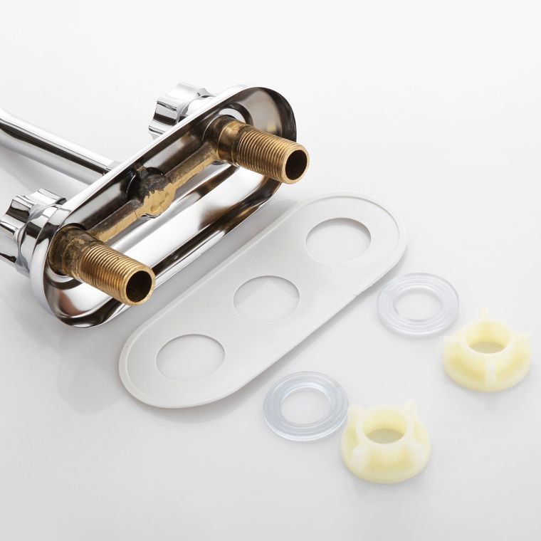 LoungeYard | Knob Handle Brass Faucet High Arc Swivel Sink Faucet for Bathroom — product view 5