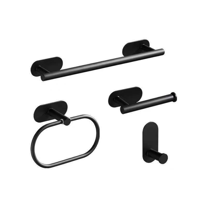 LoungeYard | Metal Bathroom Set 4-piece Modern Style Bathroom Fixtures Set — product view 6