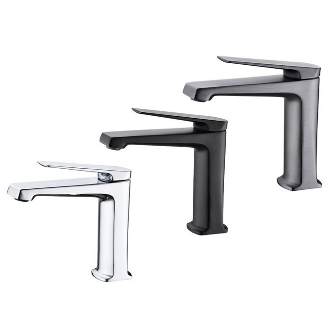 LoungeYard | Modern centerset bathroom faucet Solid color copper faucet for the bathroom — product view 5