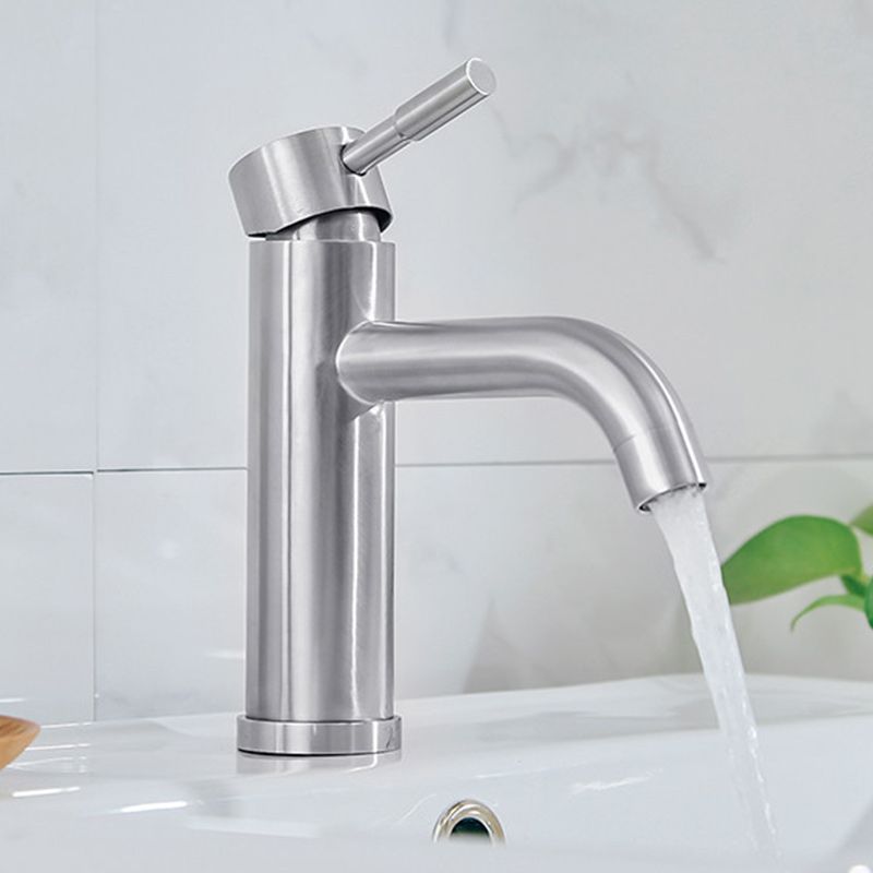 LoungeYard | Contemporary Vessel Faucet Single Handle Low Arc Copper Vessel Faucet — product view 2
