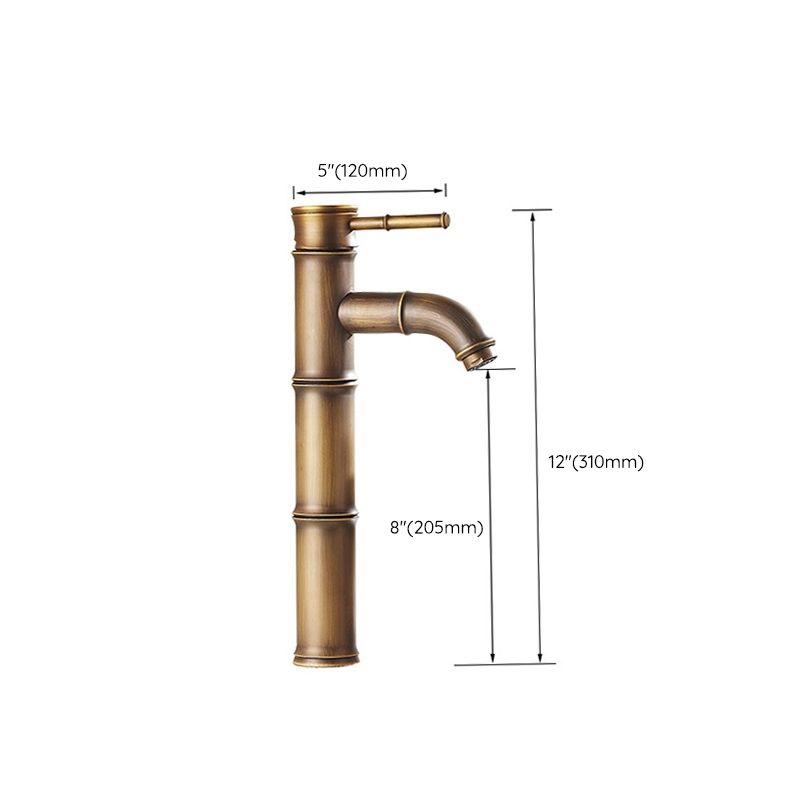 LoungeYard | Country House Style Basin Mixer Single Hole Bathroom Fitting — product view 6