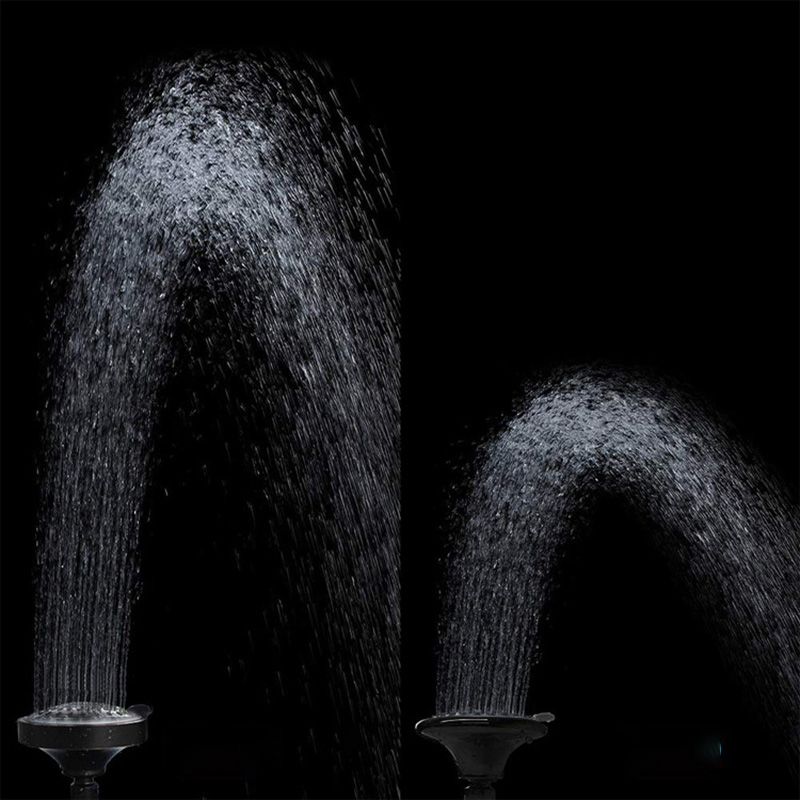 LoungeYard | Round metal shower head Traditional adjustable spray pattern shower head — product view 6