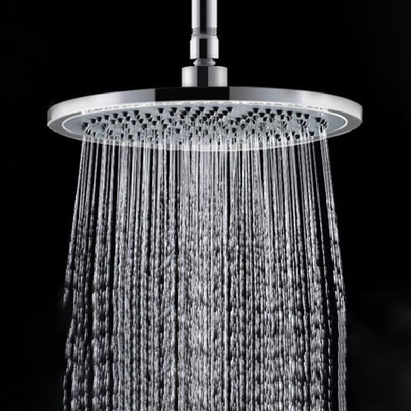 LoungeYard | Contemporary Shower Combination Fixed Shower Head Stainless Steel Wall Mounted Round Shower Head — product view 6