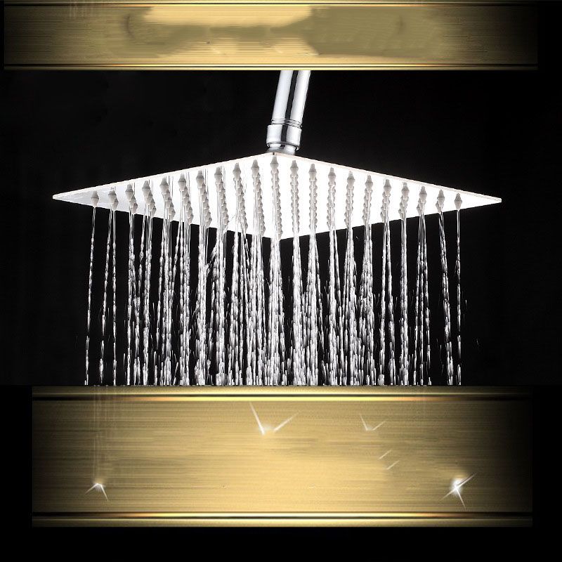 LoungeYard | Swiveling Rain Shower Head Wall Mounted Concealed Full Copper Pressure Shower — product view 3