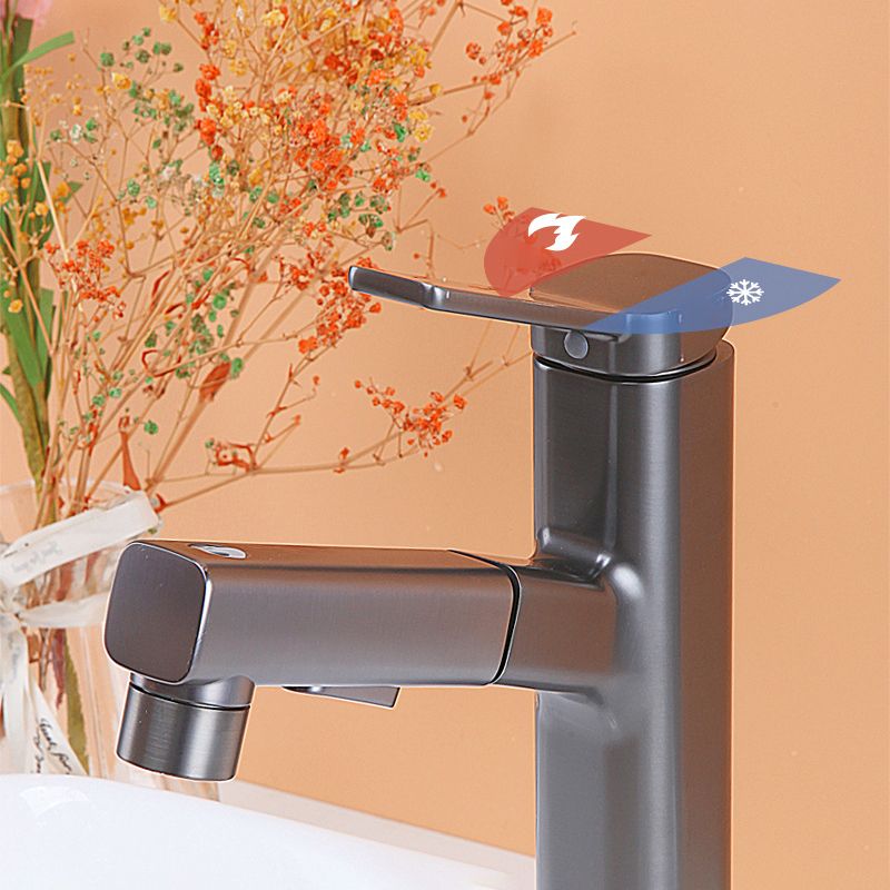 LoungeYard | Sink faucet Contemporary single handle mixer tap for bathroom — product view 3