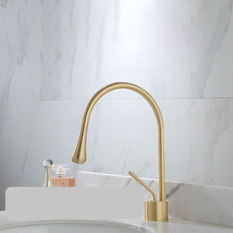 LoungeYard | Wall-mounted metal bathtub faucet bathtub filler single lever shower faucet — product view 3