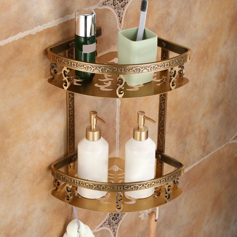 LoungeYard | Brass Accessories Hardware Set Traditional Bathroom Accessories Hardware Set — product view 7