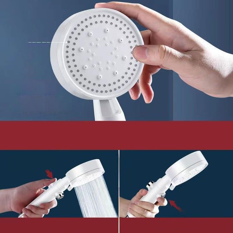 LoungeYard | Contemporary Showerhead Combination Hand Shower Plastic Wall Mount Shower Combination — product view 6