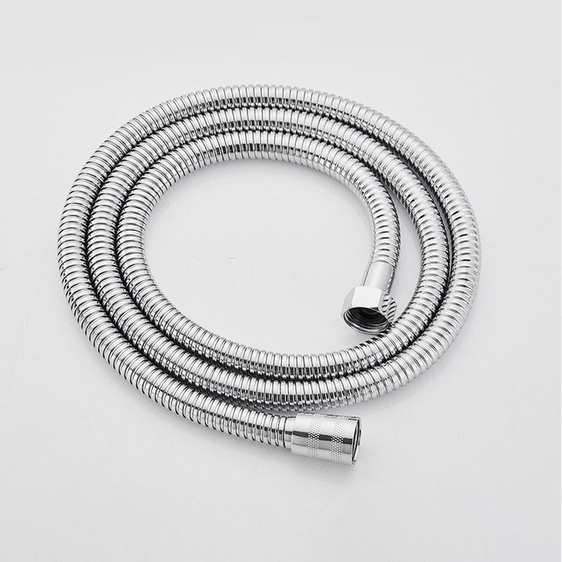 LoungeYard | Silver Square Fixed Shower Head Modern Style Wall Mounted Shower Head — product view 2