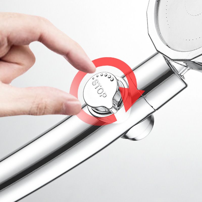 LoungeYard | Modern Style Handheld Showerhead Plastic with Adjustable Water Flow — product view 6