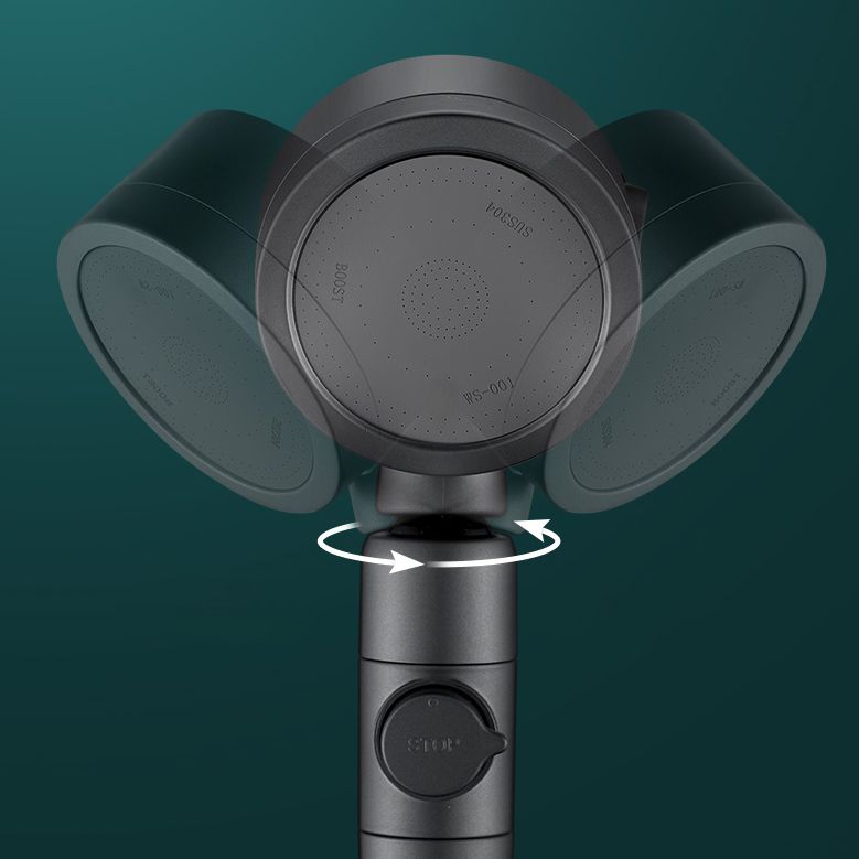 LoungeYard | Plasti Showerhead Contemporary Handheld Showerhead with Adjustable Water Flow — product view 4