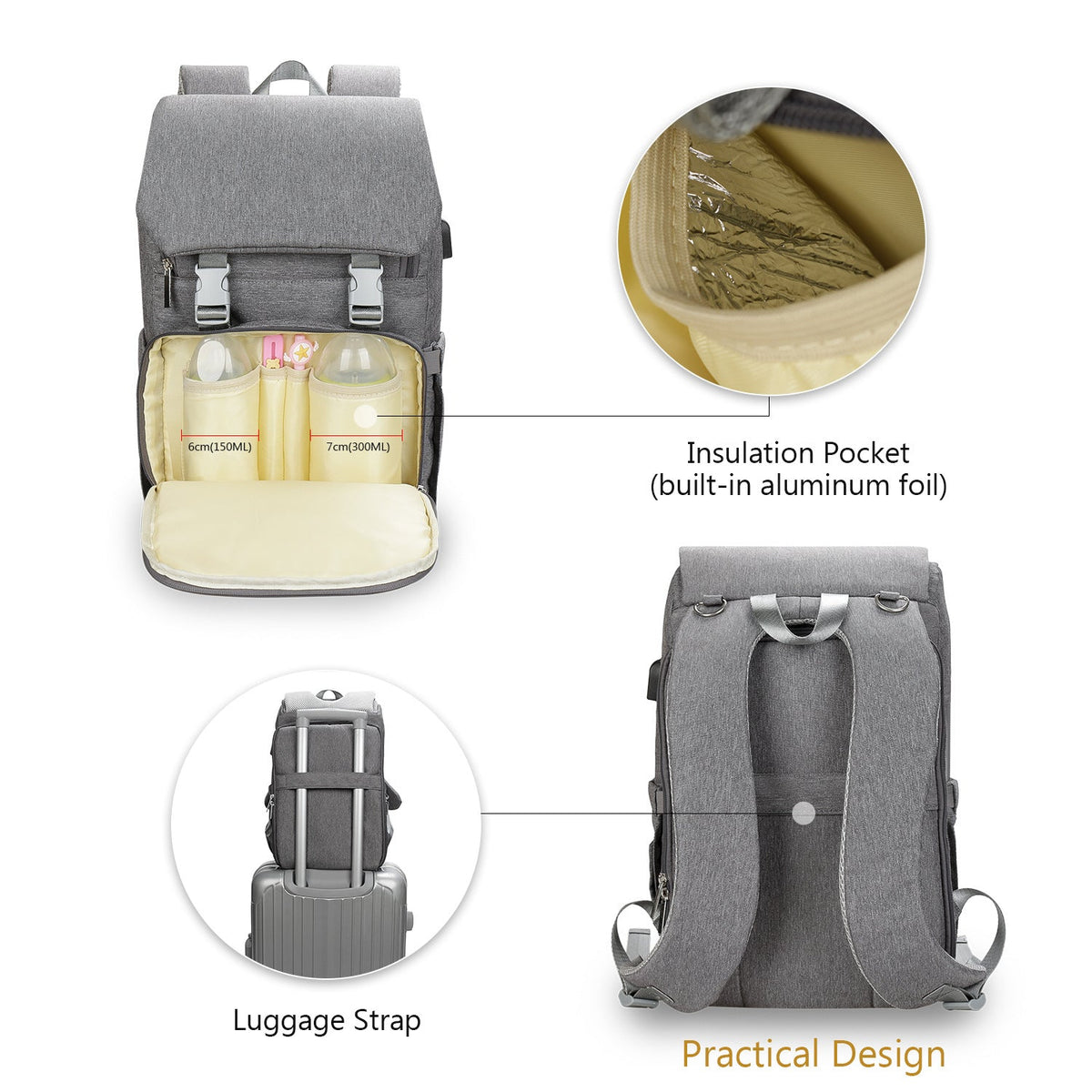 Functional Backpack LoungeYard — product view 4
