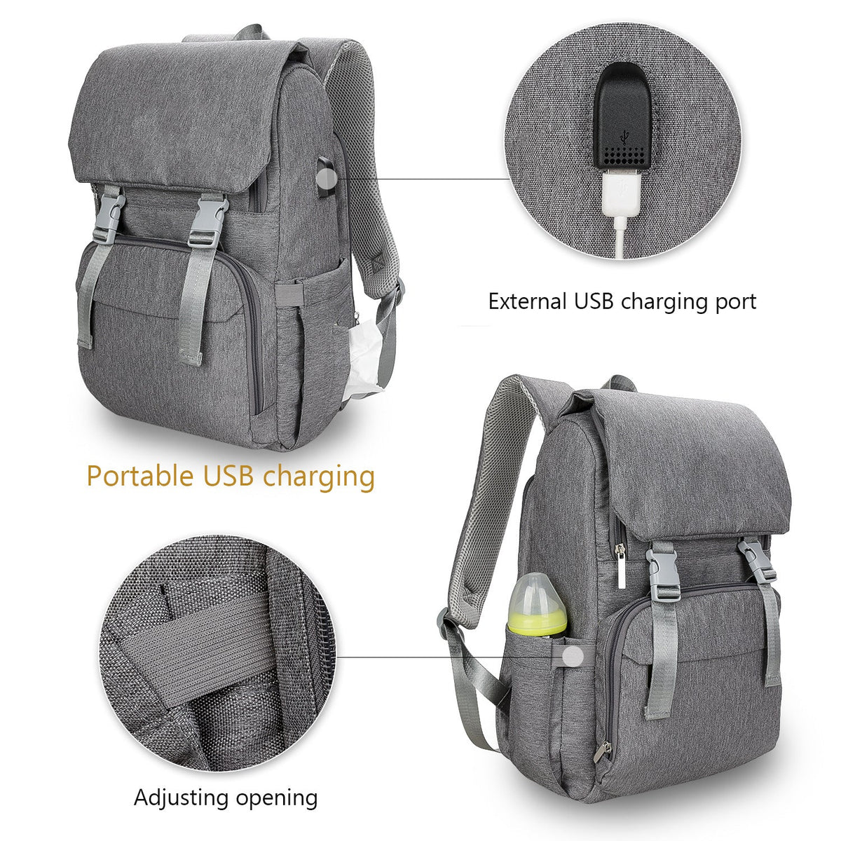 Functional Backpack LoungeYard — product view 3