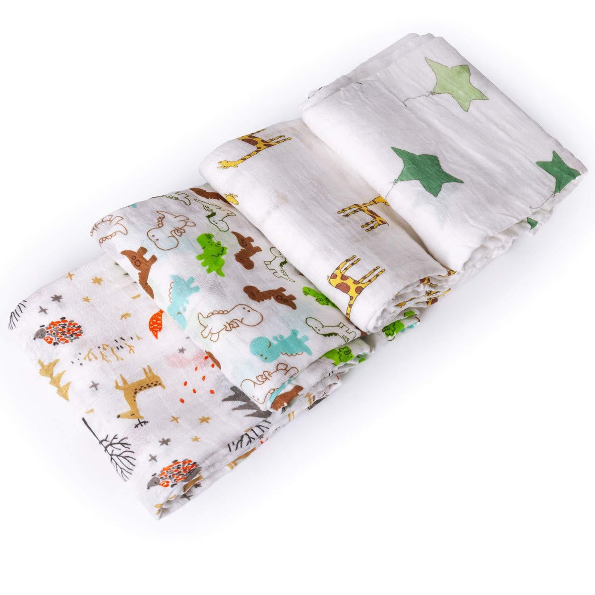 Soft Cotton Muslin Swaddle Blanket LoungeYard — product view 2