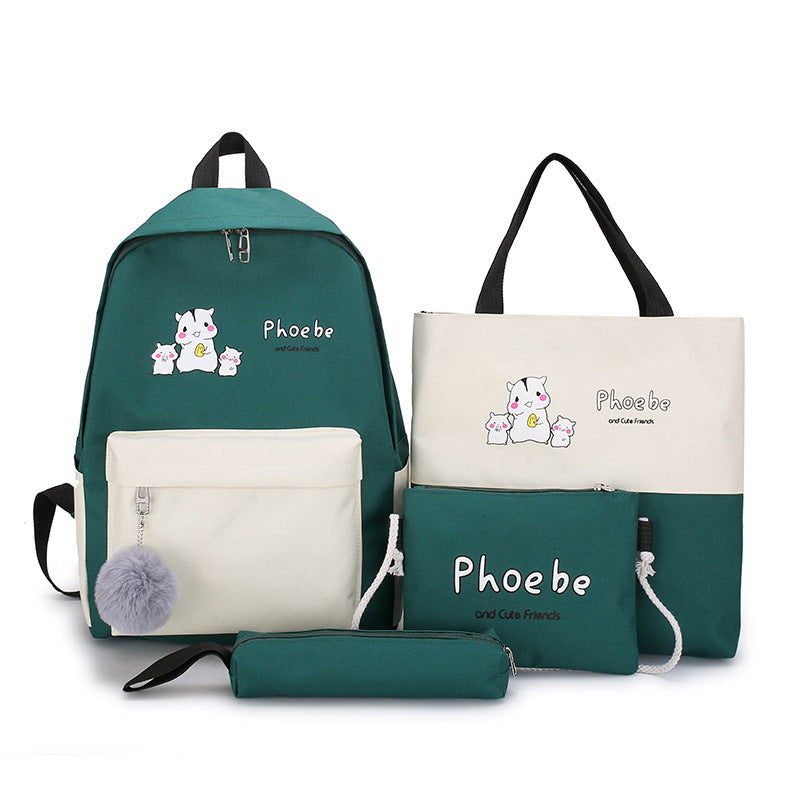 5-Piece Animal Motif Bag Set LoungeYard — product view 6