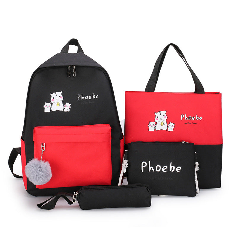 5-Piece Animal Motif Bag Set LoungeYard — product view 5