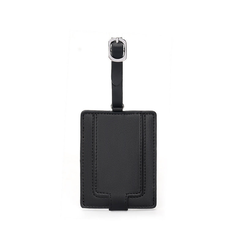Leather Travel Luggage Tag LoungeYard — product view 1