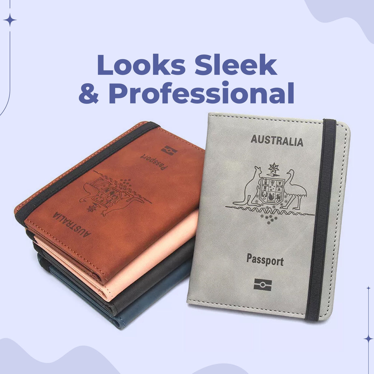 Passport Wallet for Travelling LoungeYard — product view 2