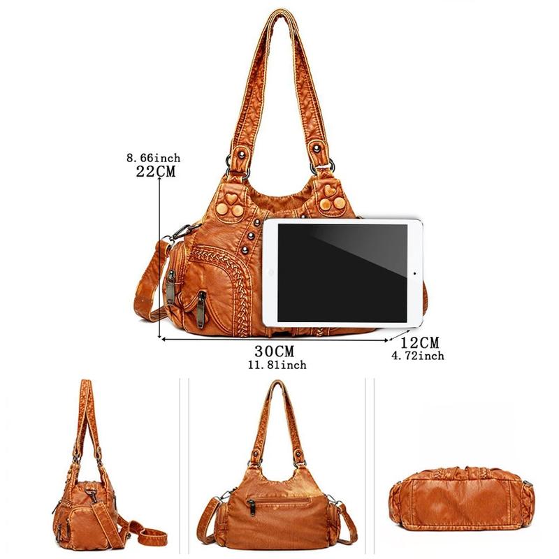 LoungeYard | Handbag made of soft leather — product view 2