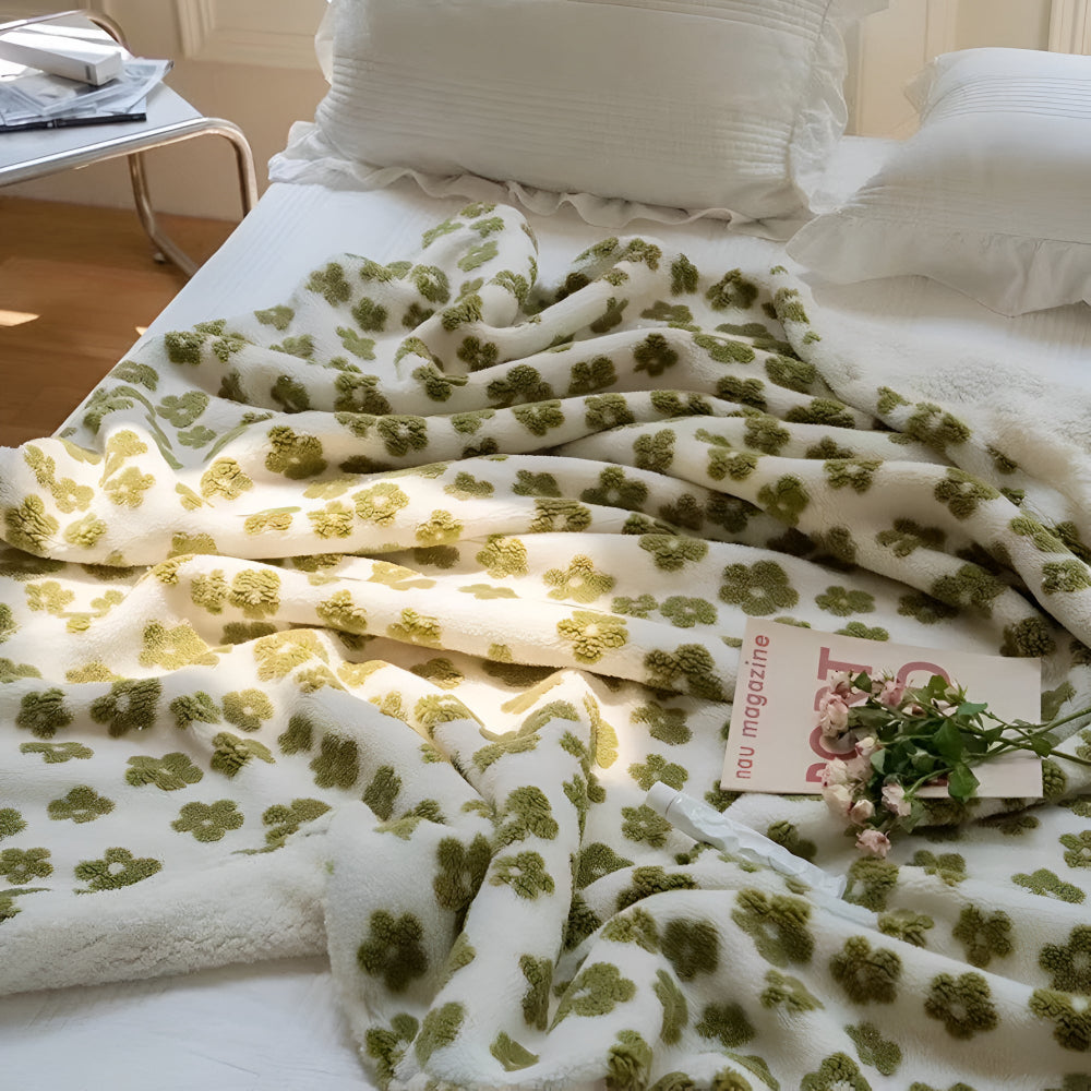 LoungeYard | Nature's Wildflower Bliss Blanket — product view 1