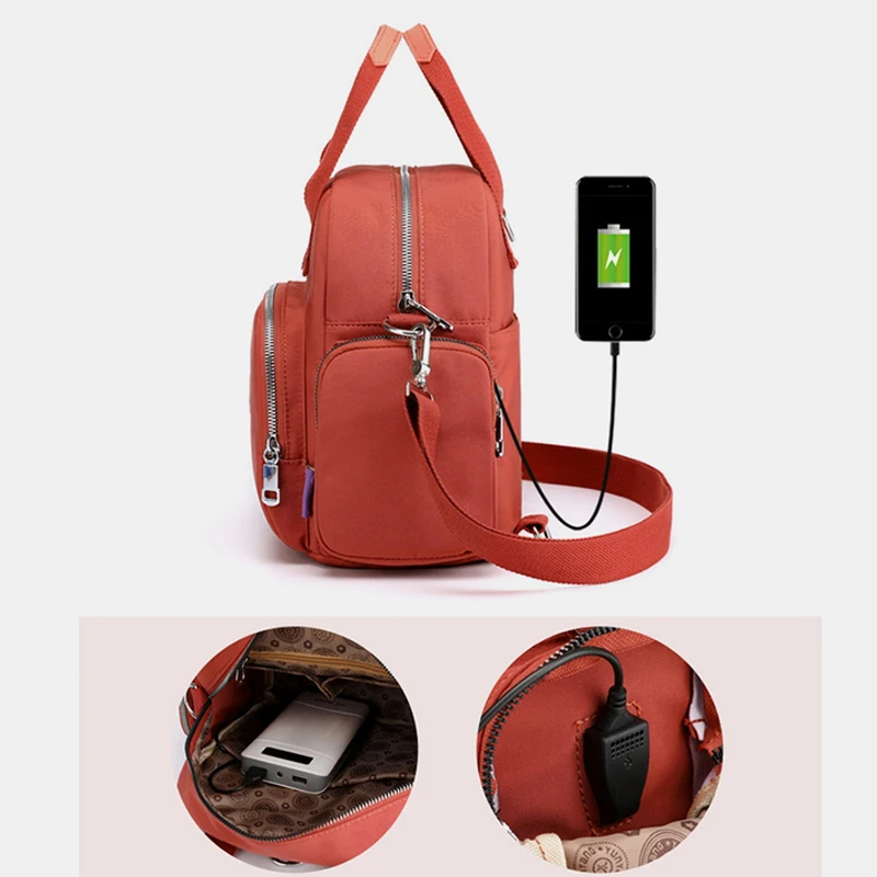 LoungeYard | Multipurpose Backpack with USB Charging Port — product view 2