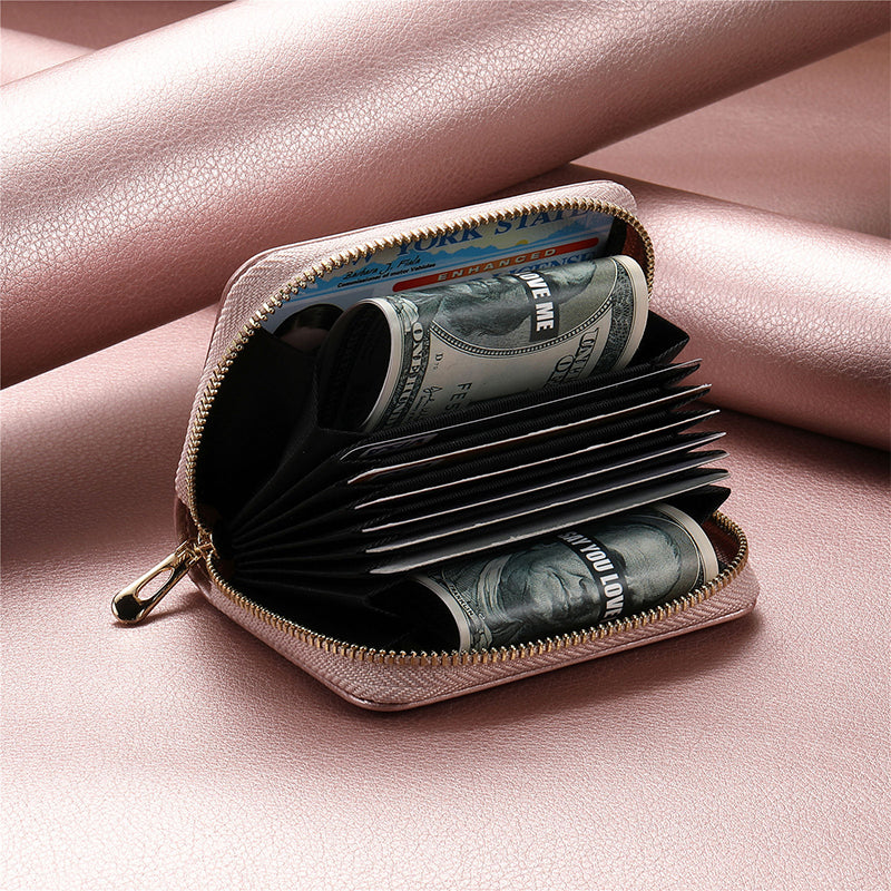 LoungeYard | Intelligent AirTag-Zip RFID Leather Wallet — product view 5