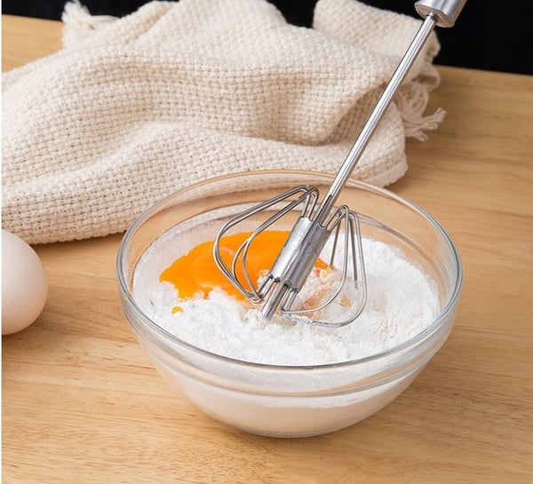 LoungeYard | Half-Automatic Whisk in Stainless Steel — product view 5