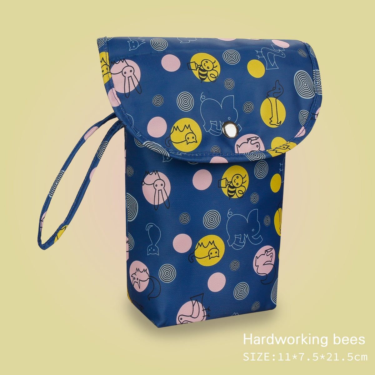 Cooler bag with cheerful lemon pattern LoungeYard — product view 4