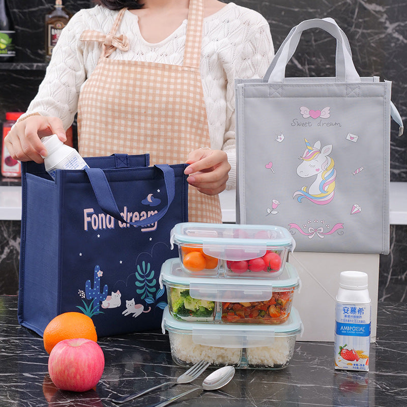 Cooler Bag with Elegant Flower Design LoungeYard — product view 1