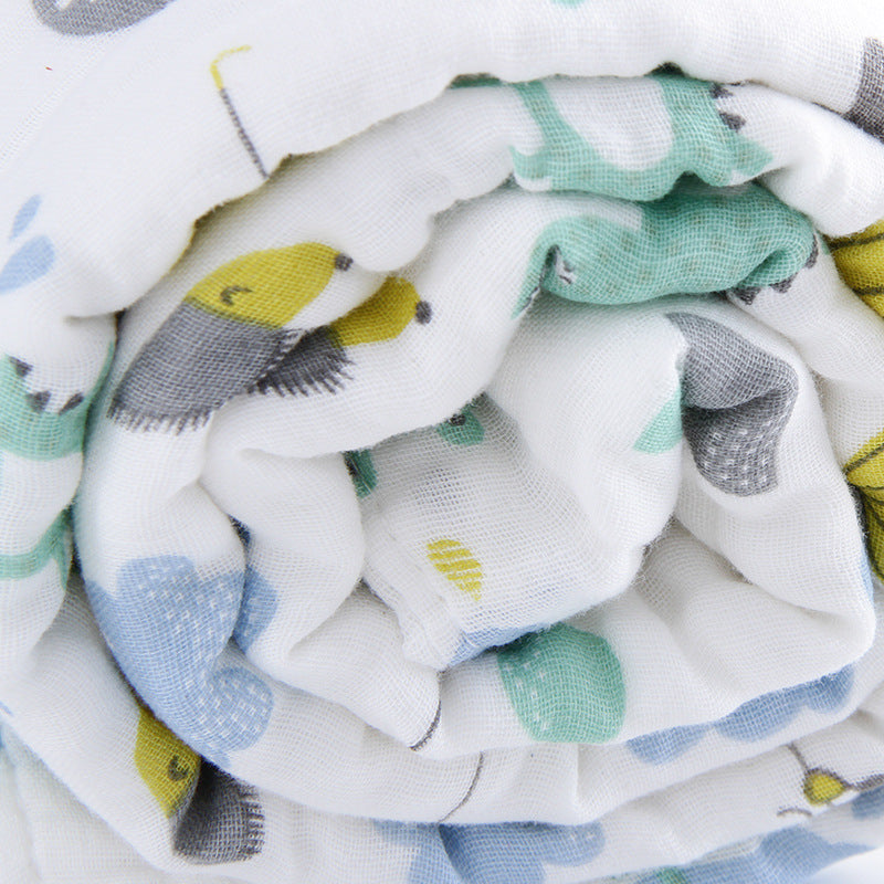 Soft Cotton Multi-Printed Baby Blanket LoungeYard — product view 3