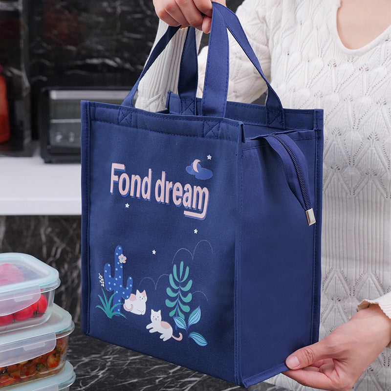 Cooler Bag with Elegant Flower Design LoungeYard — product view 3