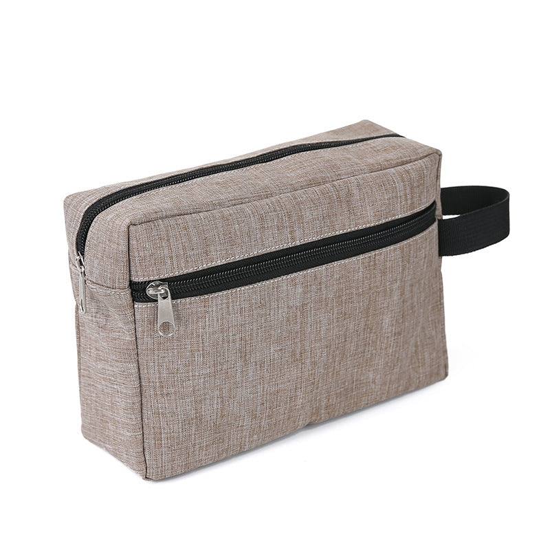 Cosmetic bag with multiple compartments and secure zipper LoungeYard — product view 4