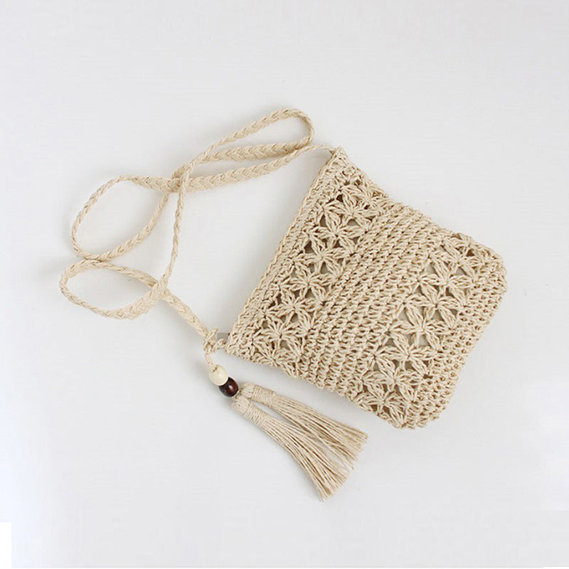 Hand-knotted crochet bag LoungeYard — product view 1