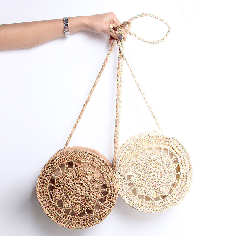 Hand-knotted Shoulder Bag in Unique Boho Style LoungeYard — product view 1